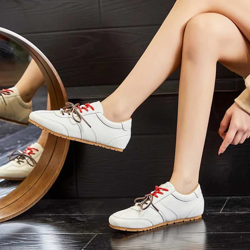 AIYUQI German Training Shoes Female Genuine Leather 2026 New Spring Flat Sneakers Ladies Casual Forrest Gump Shoes Women The jack market .AU The jack market .AU Step Up Your Style: Trendy Shoes for Every Occasion! $ 122 14:201447389#Leopard print;200000124:100010482;200007763:201336100