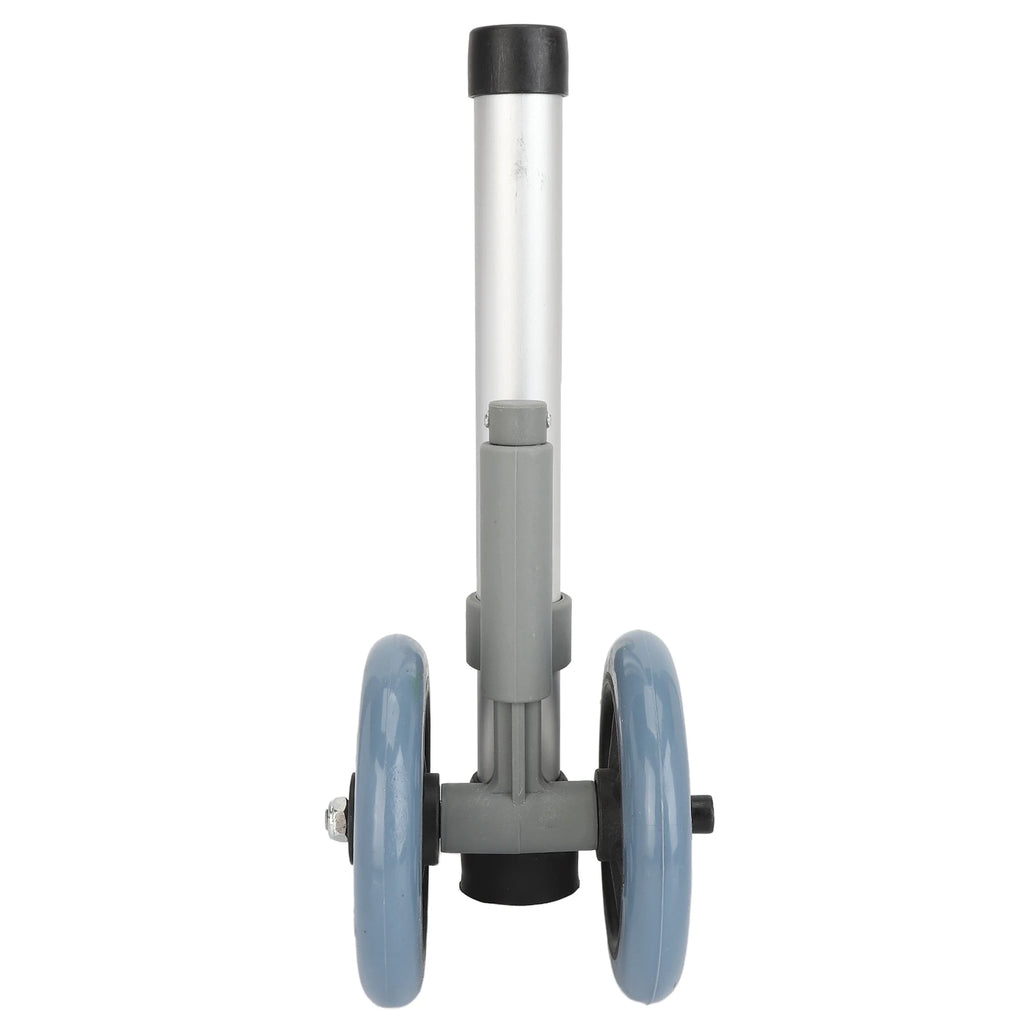 1 pair Walker Wheels Walker Wheels Adjustable Height Replacement Walker Feet Caster with Brake Wheel for Seniors Disabled People
