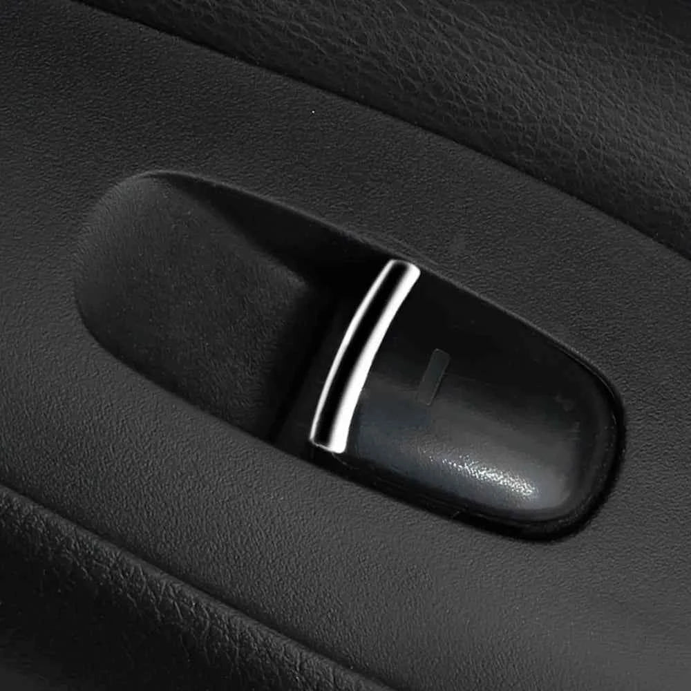 Car Window Lift Button Sequin Sticker for Nissan X-trail T32 Rogue March Sentra Versa Sunny Teana Altima Juke Kicks Qashiqai J11