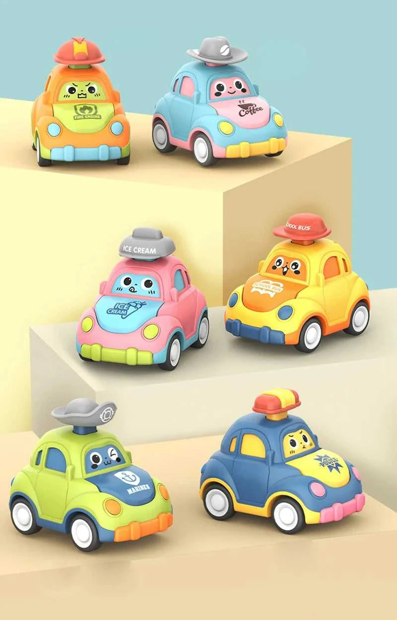 Baby Toys Car Mini Press and Go Vehicles Cartoon Train Toys Montessori Educational Game Inertia Pull Back Cars Kindergarten Gift The jack market .AU The jack market .AU Little Wonders $ 50 14:173#Red;200007763:201336100