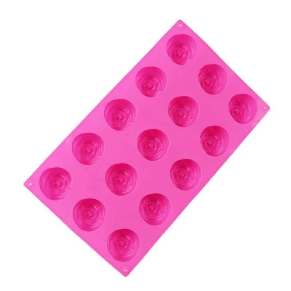 15 Hole Windmill Flower Shape Silicone Chocolate Mold DIY Ice Tray Multi-function Kitchen Baking Tools French Dessert Cake Mold The jack market .AU The jack market .AU Home $ 25 14:200004889#DGMJ040-5