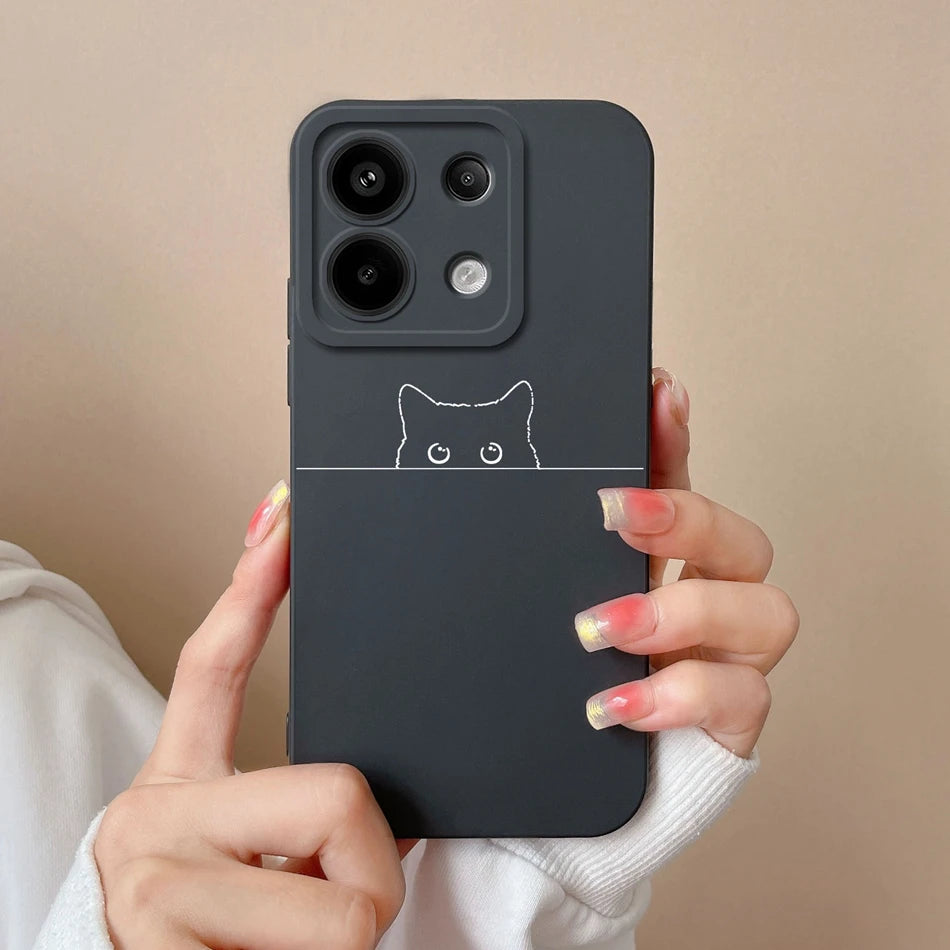 Xiaomi Poco X6 Pro Anime Silicone Case - Full Protection & Shockproof Design for Ultimate Style & Durability