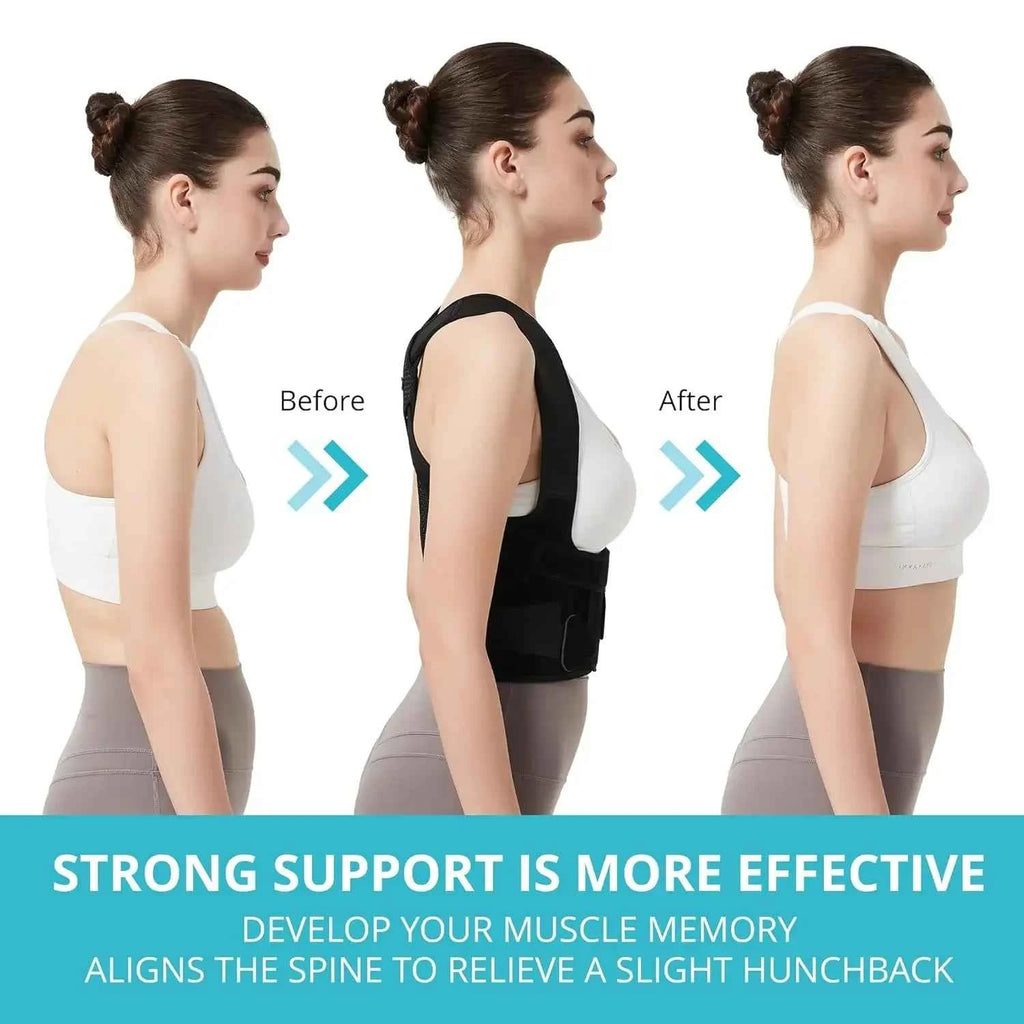 AlignPro Back Brace - Adjustable Posture Corrector for All-Day Support & Confidence