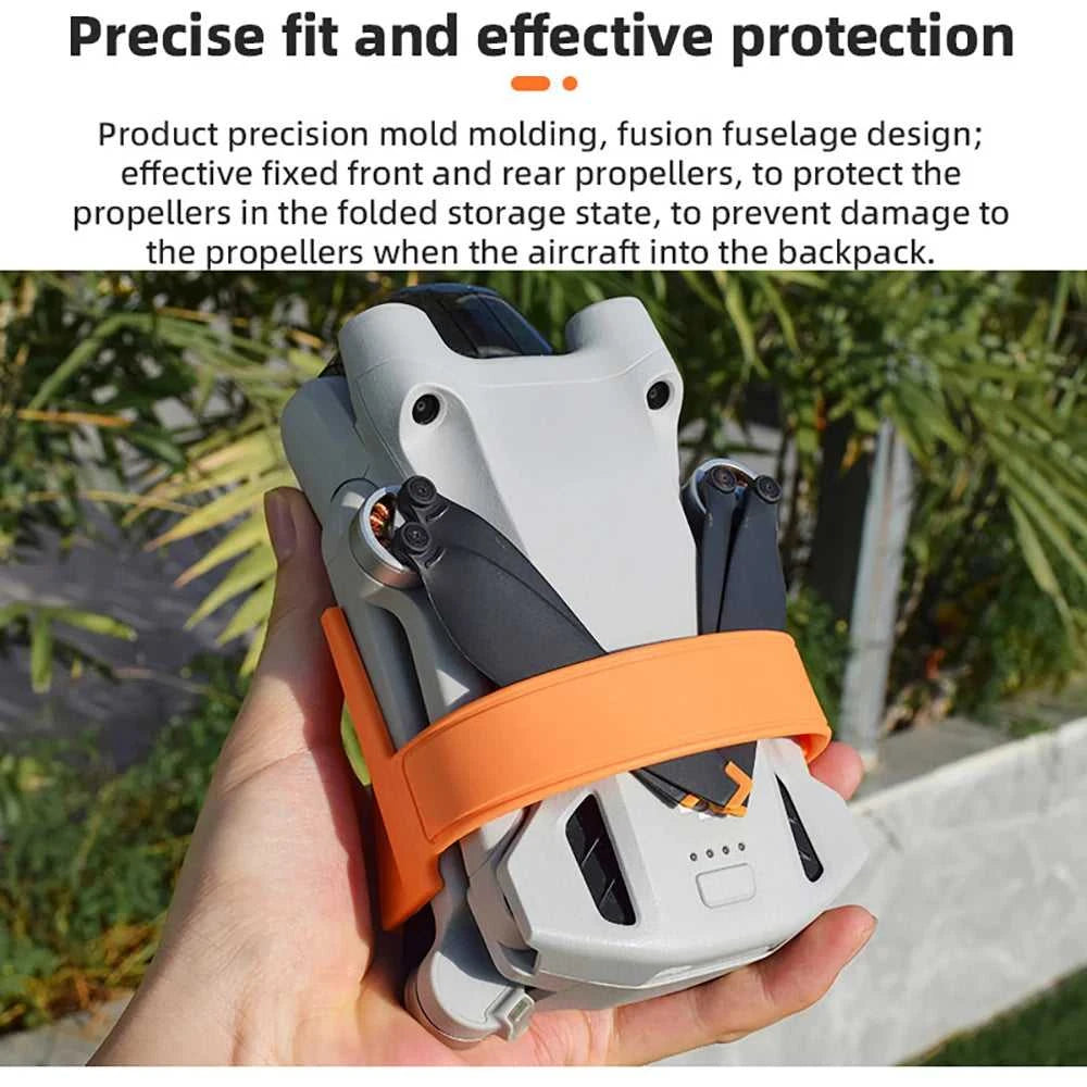 BRDRC Propeller Holder for DJI Mini 3/Mini 3 Pro Drone Wings Stabilizer Protector Blades Fixed Strap Mount Guard Accessories The jack market .AU The jack market .AU Drones $ 49 14:200006156#Type C Grey