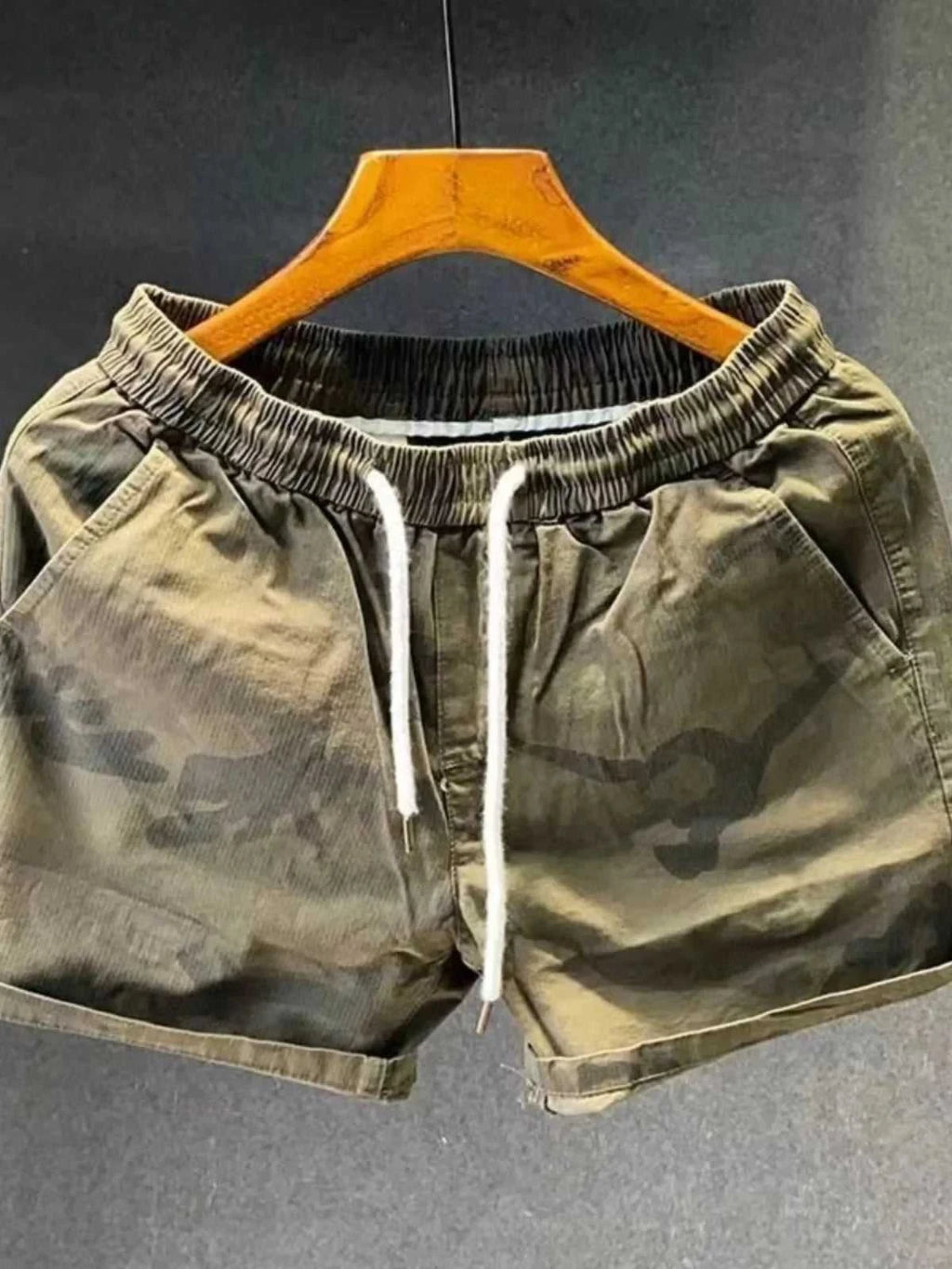 Camouflage Men's orts Pure Cotton Elastic Youthful Summer Ultra-orts Tee-Quarter Length Spor Straight Leg Anti-Bacterial The jack market .AU The jack market .AU Men Fashion $ 39 14:-1;232989633:-1