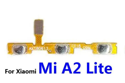 New For Xiaomi Poco F1 F2 X3 GT X4 Pro 5G M3 Pro A1 A2 A3 Lite Power Switch On Off Volume Key Button Flex Cable Replacement