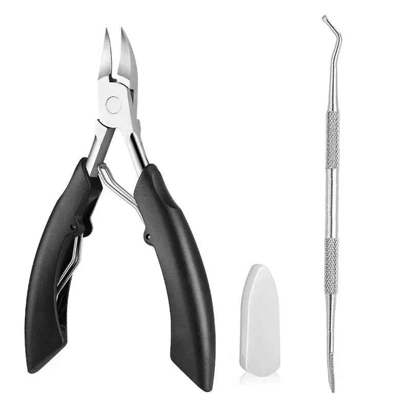 Professional Hawkbill Nail Clippers Nail Pick Trimmer for Ingrown Toenails Paronychia Cutter for Unisex Foot Care Manicure Tool