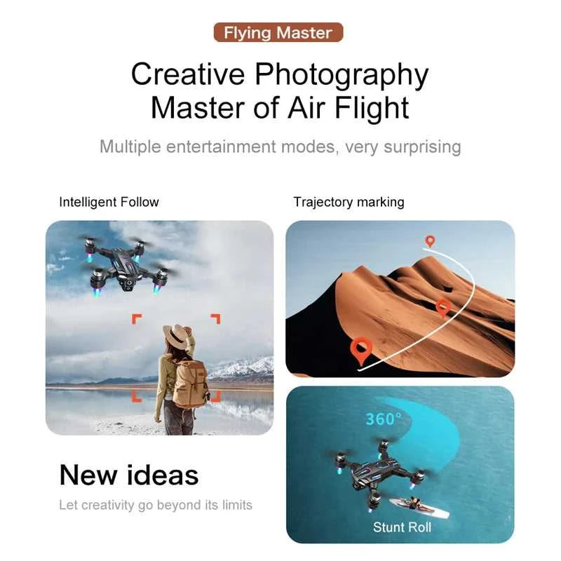New A22 Drone Aerial 8K HD Dual-Camera GPS Brushless Motor Optical Flow Hovering With Screen Remote Control Folding Drone The jack market .AU The jack market .AU Drones $ 57 14:175#Parking-Apron-Blue