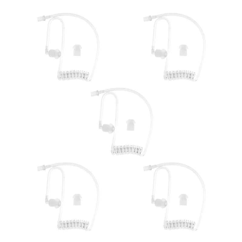 10Sets/5/2/1Set Transparent Coil Acoustic Air Tube Earplug Replacement For Radio Earpiece Headse The jack market .AU The jack market .AU Accessories Electronics $ 51 14:33#1 Sets