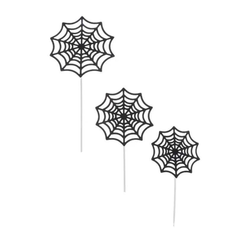 12 Pcs Wedding Decorations Spider Web Cupcake Ornament Picks Crab Topper Ornamentate Toppers Baby The jack market .AU The jack market .AU Home $ 21 14:193#Black;5:361386#M