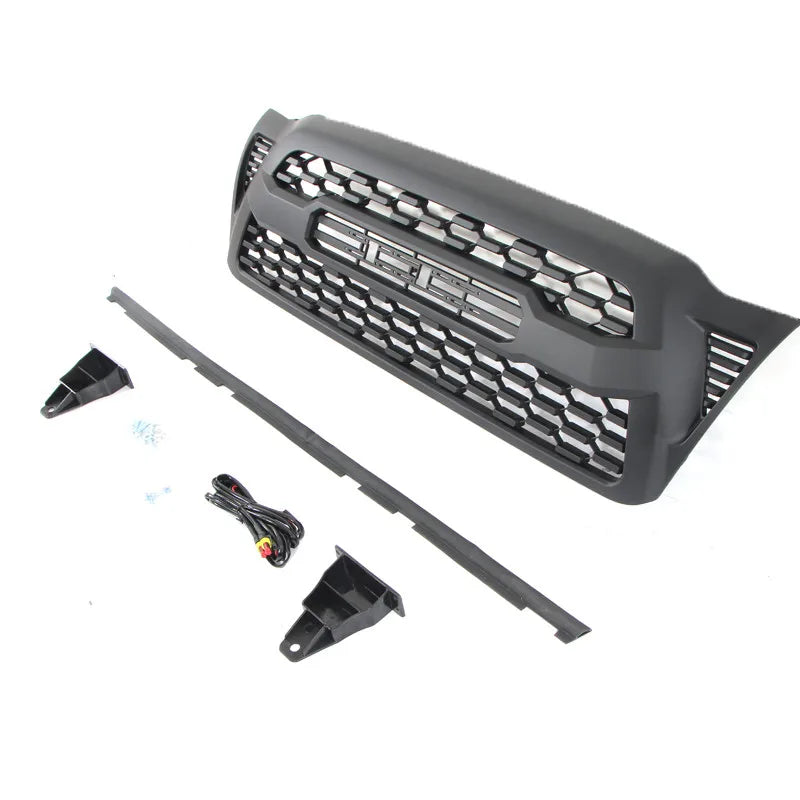 Pickup Truck Auto Parts Body Kits Offroad Part ABS Plastic Black Front Bumper Grill Parilla Para Fit For Tacoma 2005-2011
