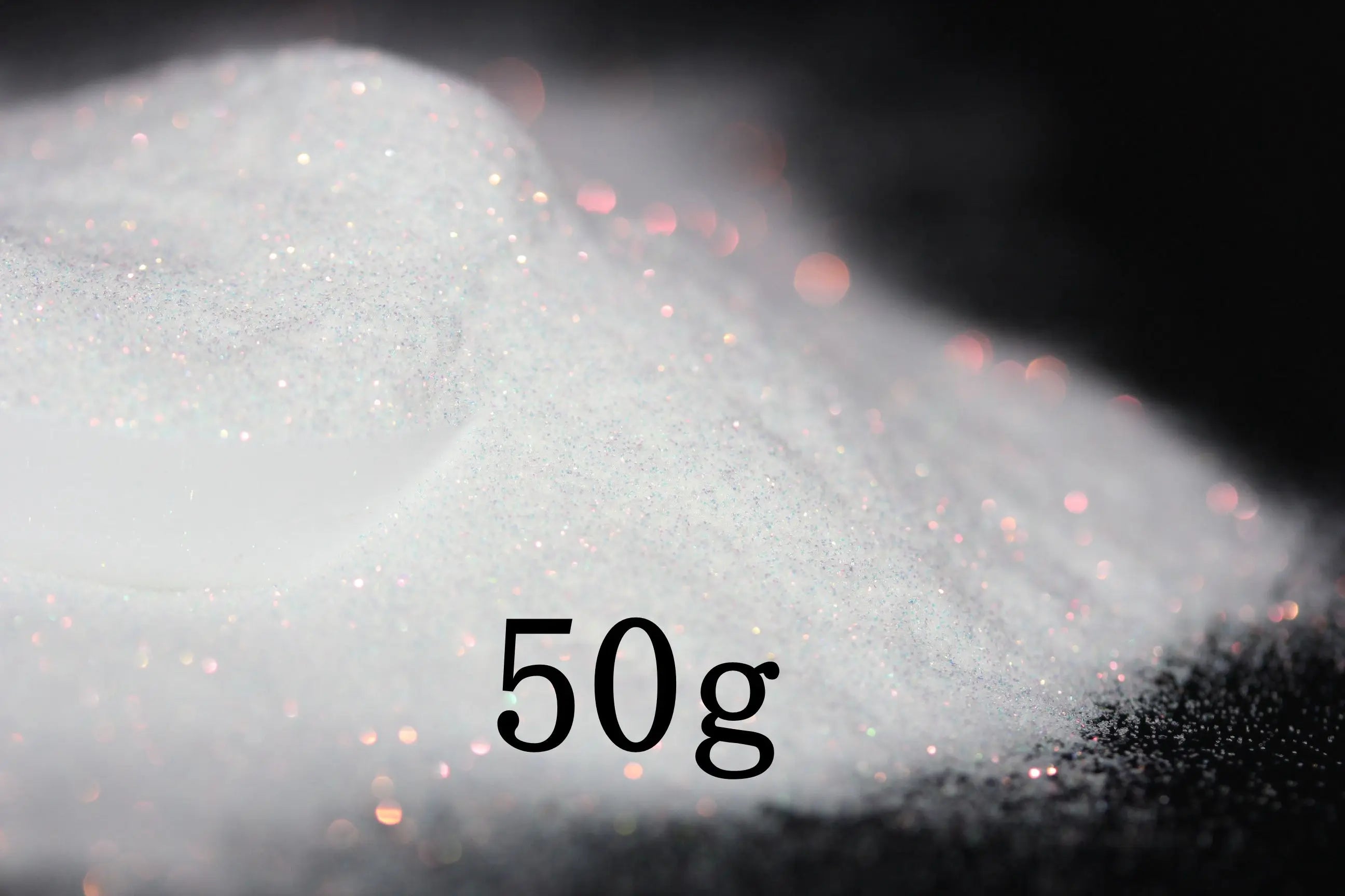 0.1mm Extra Fine Holographic White Colorful Shinning Glitter Spangle Dust for DIY lipstick,Cosmetics,Nail Art Craft Decoration