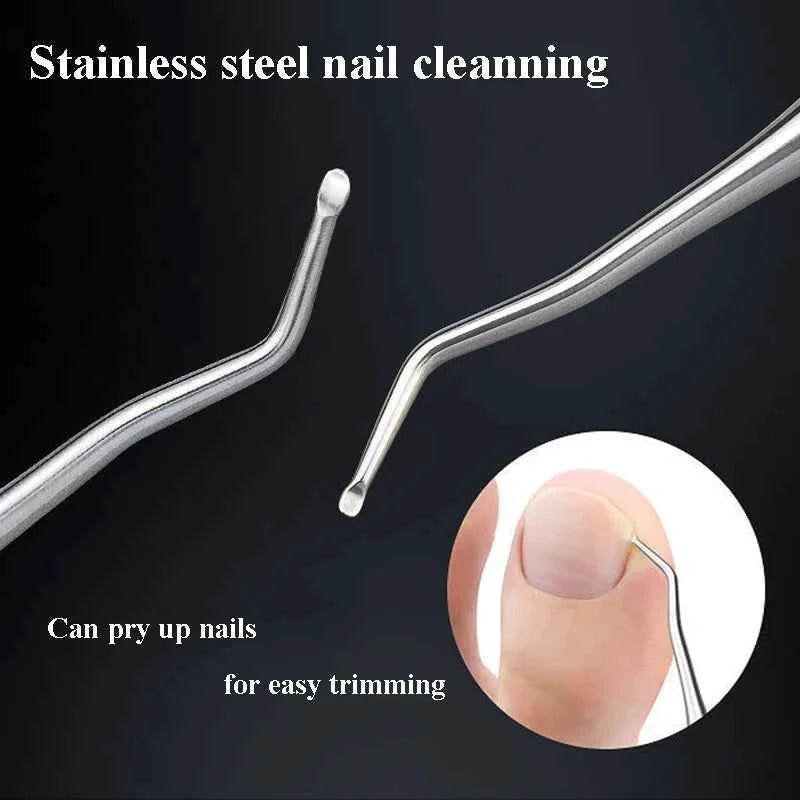 Professional Hawkbill Nail Clippers Nail Pick Trimmer for Ingrown Toenails Paronychia Cutter for Unisex Foot Care Manicure Tool