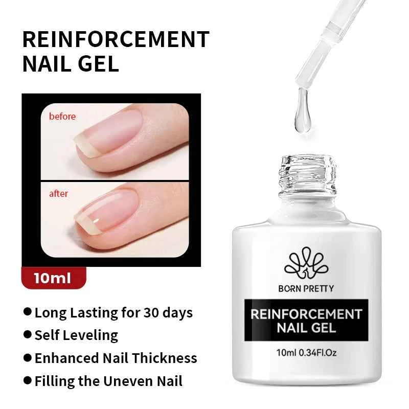 BORN PRETTY Neon Red Gel Nail Polish Yellow Green Summer Color Semi Permanent Varnish 10ml Soak Off UV LED Nail Art Manicure