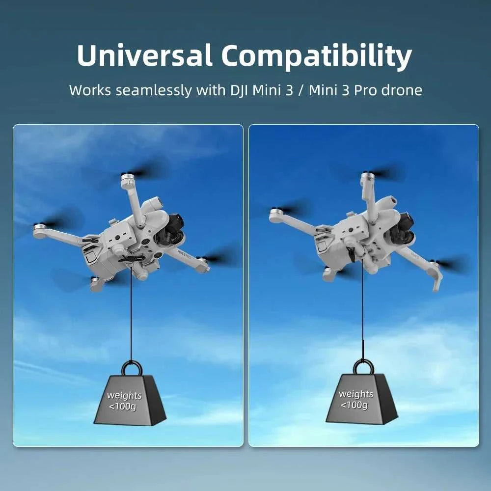 BRDRC Control Range 500M Airdrop System For DJI Mini 3/3 Pro Drone Fishing Bait Wedding Gift Delivery Thrower Drone Accessories The jack market .AU The jack market .AU Drones $ 82 14:200006151#Airdrop System