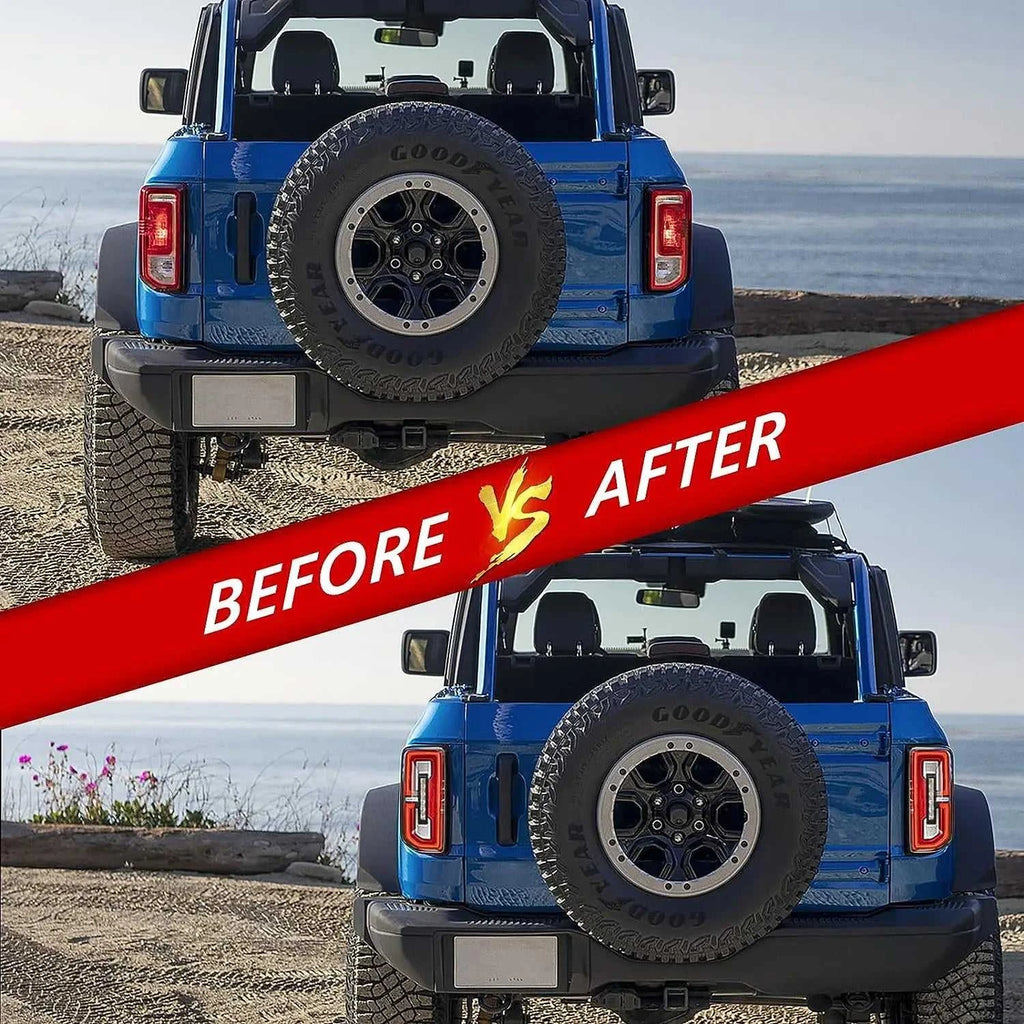LED Tail Light For Ford Bronco 2021-2023 Rear Running Lamp Brake Reverse Dynamic Turn Signal The jack market .AU The jack market .AU Home $ 561 136:173#smoke;200007763:201336100
