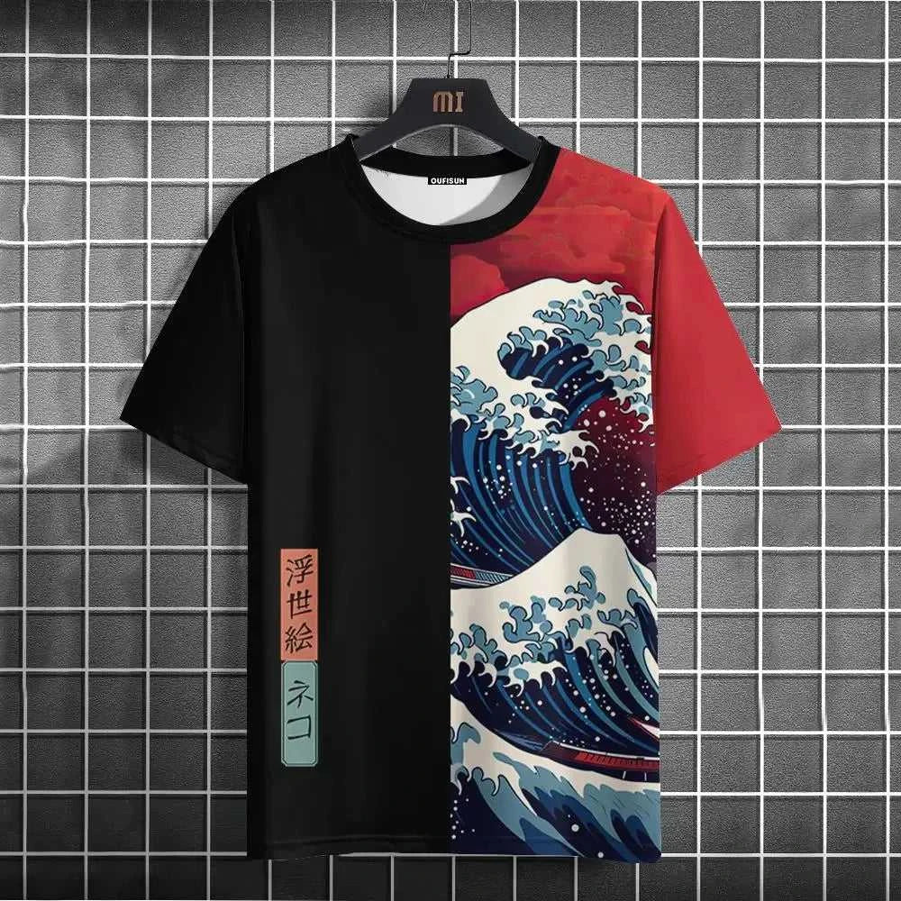 2024 T Shirt Men Japanese Samurai Cat 3d Printed T Shirts For Casual Fashion Funny Shirt Top Tee Men Clothing The jack market .AU The jack market .AU Men Fashion $ 26 14:193#P2TGL23FD;5:4183
