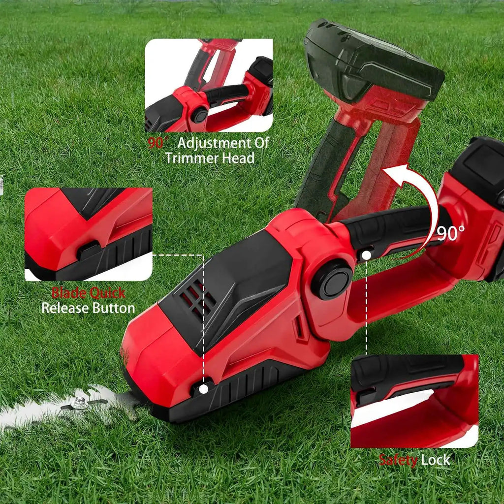 Milwaukee Cordless Hedge Trimmer - Powerful 18V Electric Shears for Effortless Garden Maintenance