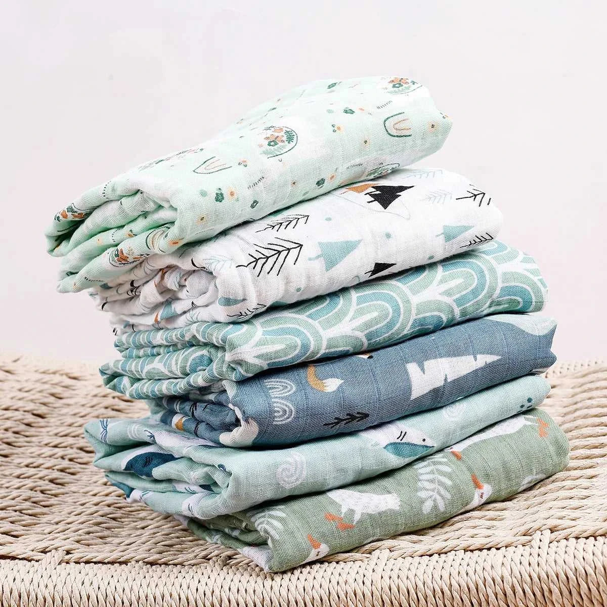 Baby 100% Cotton Muslin Swaddle Blanket Newborn Bath Towel Multi Designs Functions Baby Wrap Infant Quilt The jack market .AU The jack market .AU Mum & Kids: Essential Products for Every Family $ 28 14:1254#21;5:56964930#120x110cm