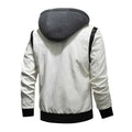 Spring Men's Leather Jacket High Quality Stand Collar Fashion Youth Embroidery Hooded PU Leather Coats EUR Size 3XL Men Clothing The jack market .AU The jack market .AU Men Fashion $ 78 14:771#White hooded;5:4183#EUR 3XL--CHN 4XL