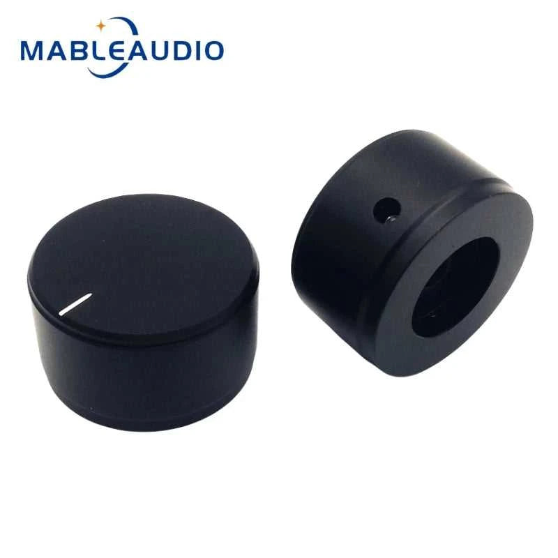 1PCS 38x22mm All Aluminum Alloy Solid Knob Potentiometer Volume HIFI Audio Amplifier CD Tone Smooth Knob The jack market .AU The jack market .AU Accessories Electronics $ 55 14:201683806#Frosted black(B)