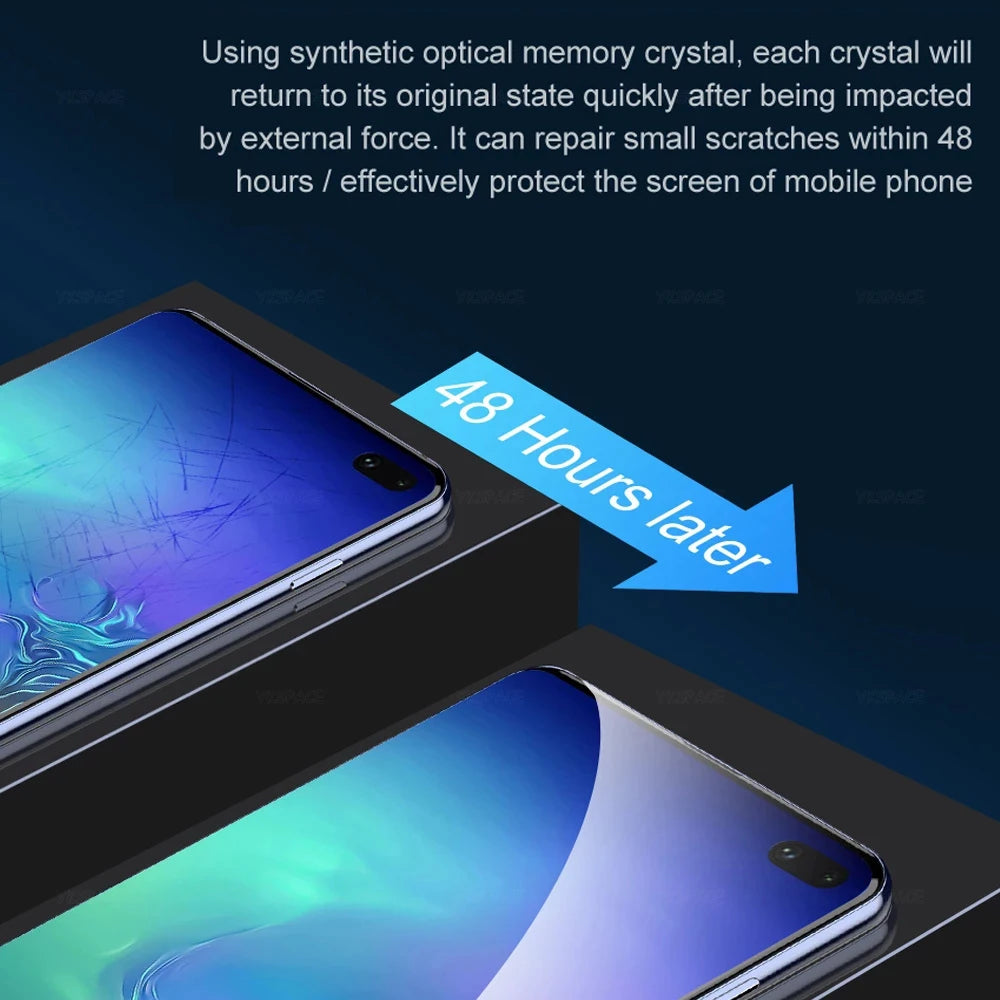 3Pcs Soft HD Clear Full Cover Hydrogel Film For OPPO Reno 3 4 5 6 7 8 8T 9 10 11 12 13 Pro Plus 5G TPU Screen Protector