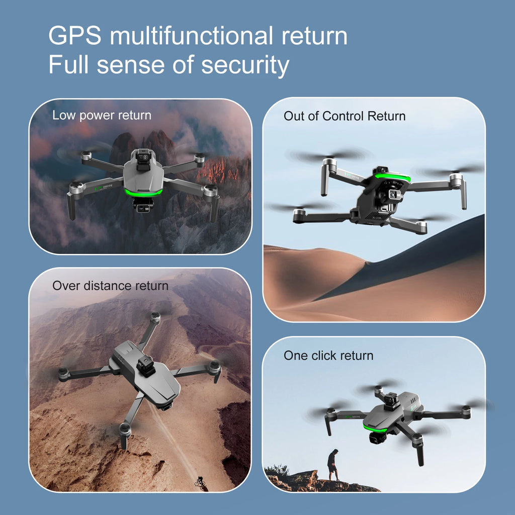 2024 NewS155 Drone With 8K Camera A22 360° Laser Obstacle Avoidance 5G Digital Image Transmission PTZ Anti-Shake EIS Camera FPV