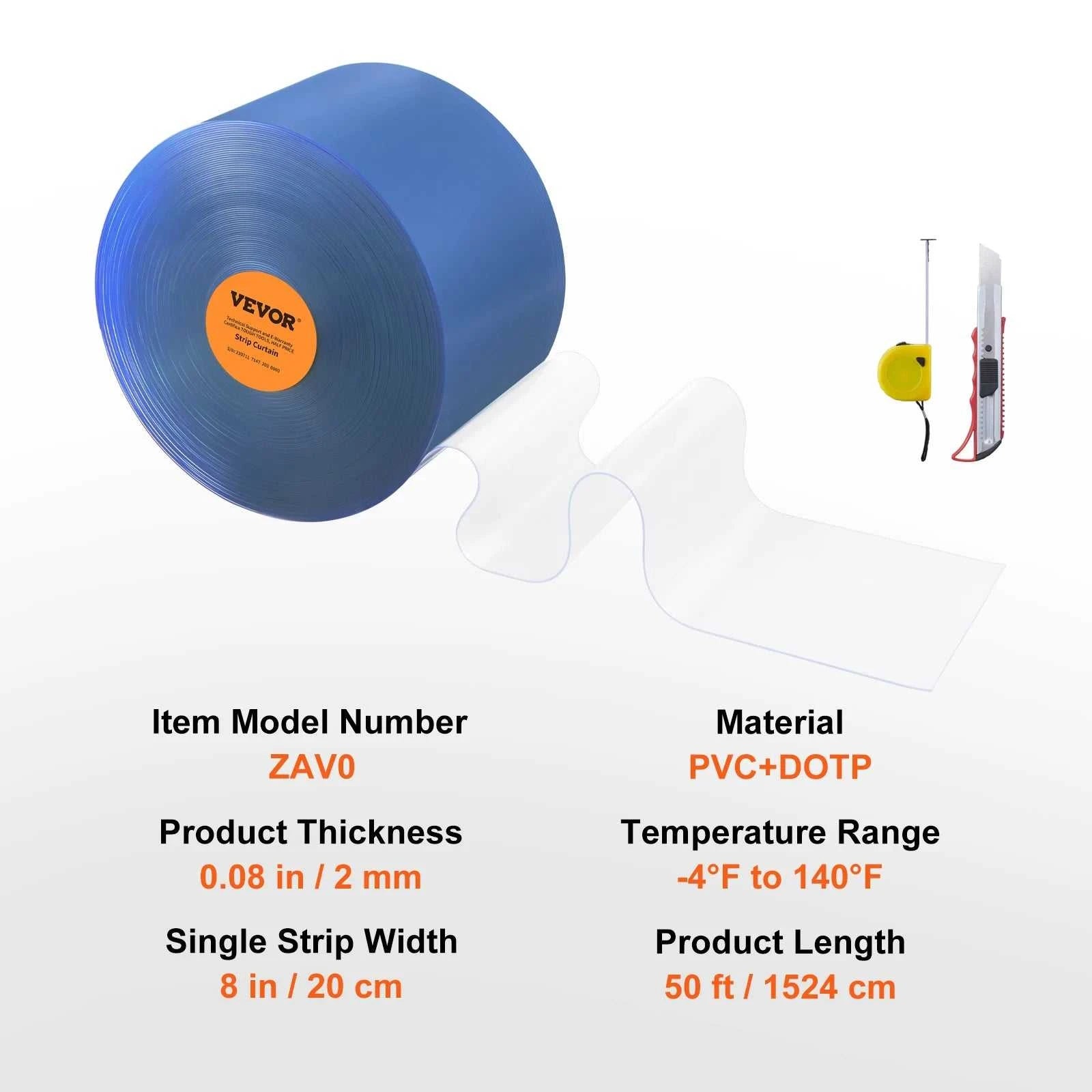 SucceBuy 50/100/150ft PVC Strip Curtain 8"/12" Clear Smooth Plastic Door Strips Curtain Bulk Roll for Warehouses Factories The jack market .AU The jack market .AU Home $ 174 14:201504127#164 ft x 8 in;200007763:201336106