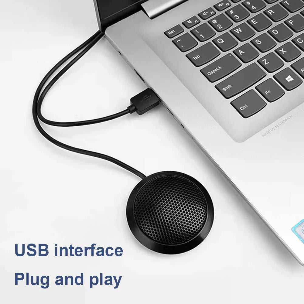Desktop Conference Microphone 3.5mm Plug/USB Plug Computer Mic 360° Omnidirectional Speakerphone Microphone With Anti-slip Base The jack market .AU The jack market .AU Accessories Electronics $ 60 14:496#USB;200007763:201336100