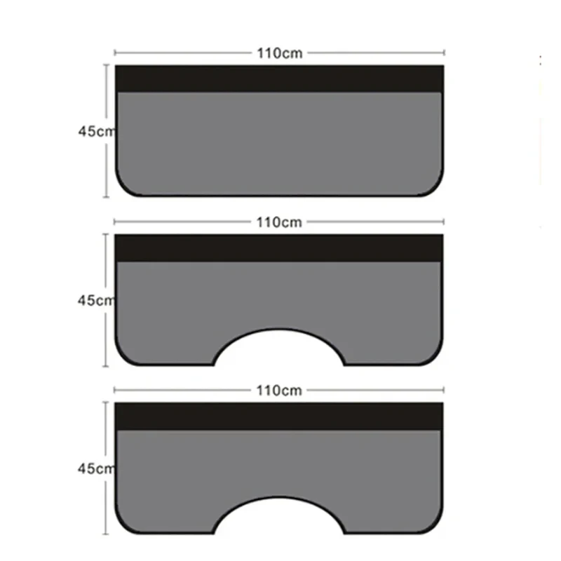 3 pieces of universal magnetic fender cover foldable protector mechanical work mat auto repair mat