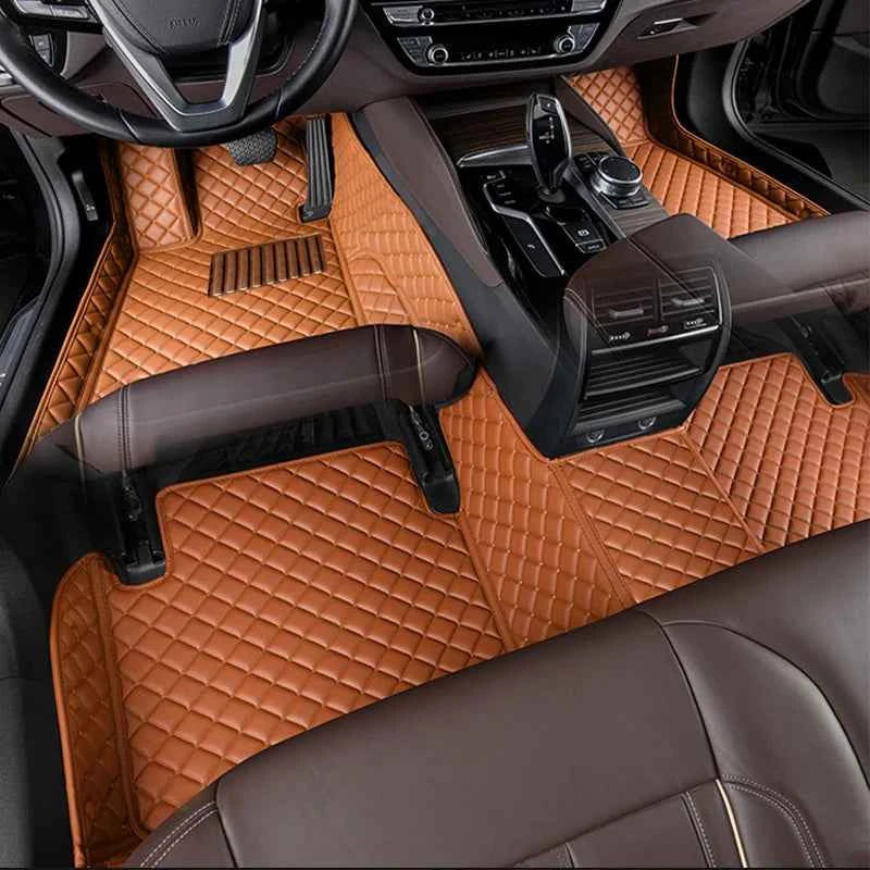 Car Floor Mat For Volvo V70 Xc60 V60 Xc90 S90 S60 V40 C30 C70 S80 V90 Xc40 Xc70 High Quality Leather Foot Pad Auto Accessories