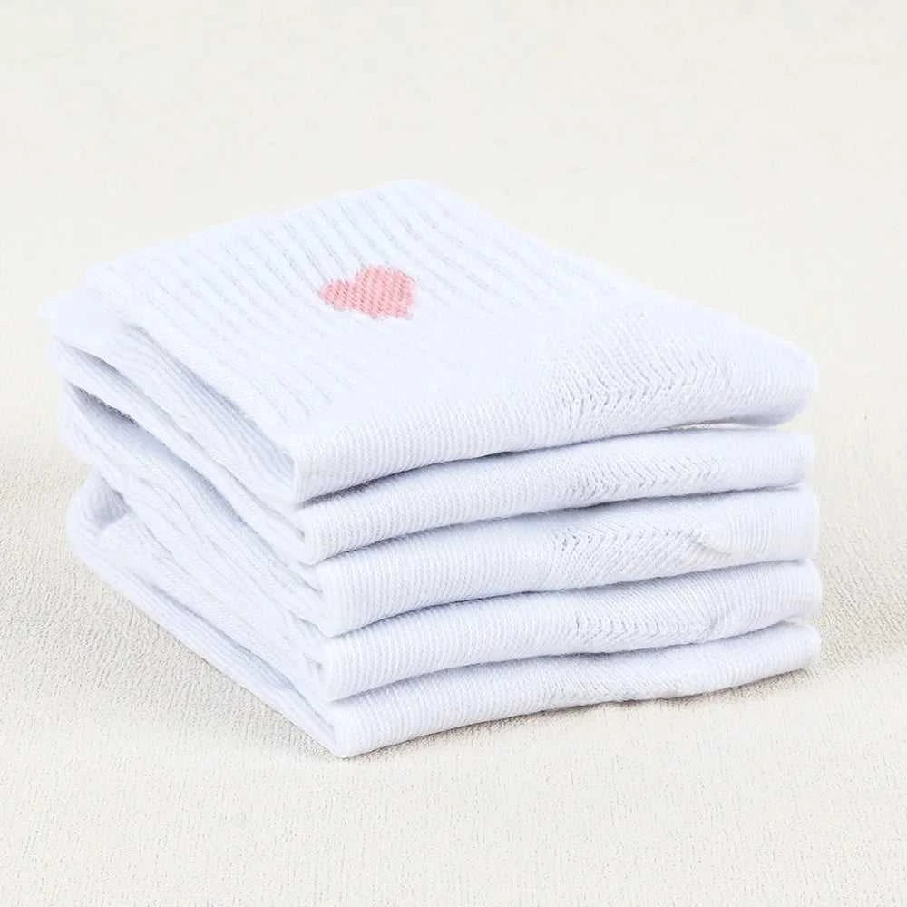 5 Pairs Girls Socks Cute Heart Pattern Comfortable Kids White Socks The jack market .AU The jack market .AU Mum & Kids: Essential Products for Every Family $ 23 5:201336222#S 1-3Y 11-13cm