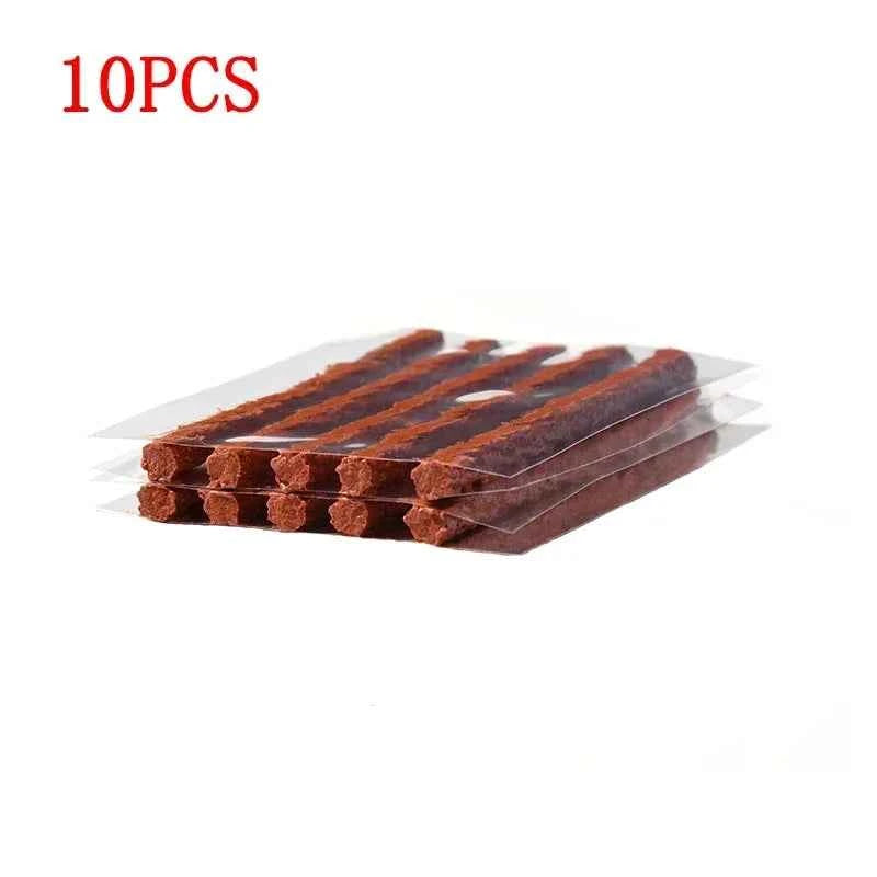 Car Bike Truck Motorcycle Tire Repair Tool Set 2024 Best-selling Tyre Puncture Plug Patch Strip Glue Garage Tools Accessories