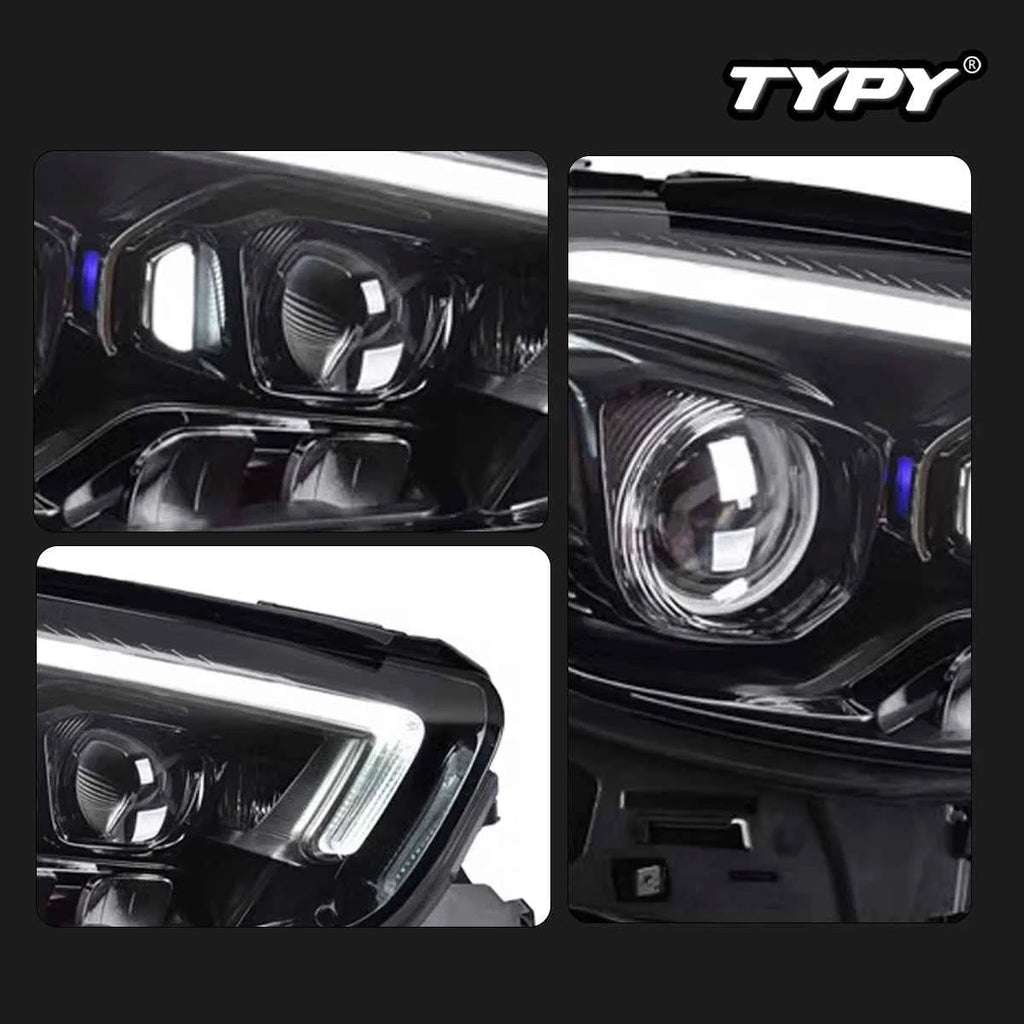 TYPY Car Lights For Benz E-Class W213 Headlights 2016-2023 LED Lamps Daytime Running Lights Dynamic Turn Signal Auto Accessories