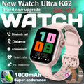 Ultra K62 1000mAh Battery AMOLED Smart Watch Heart Rate Men 100+Sport HD Bluetooth Call IP67Waterproof Women SmartWatch 2026 New