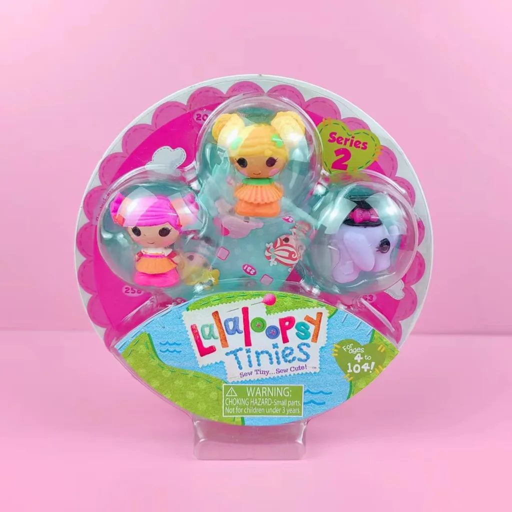 Lalaloopsy  Lele Angel thumb doll doll house scene children's toys