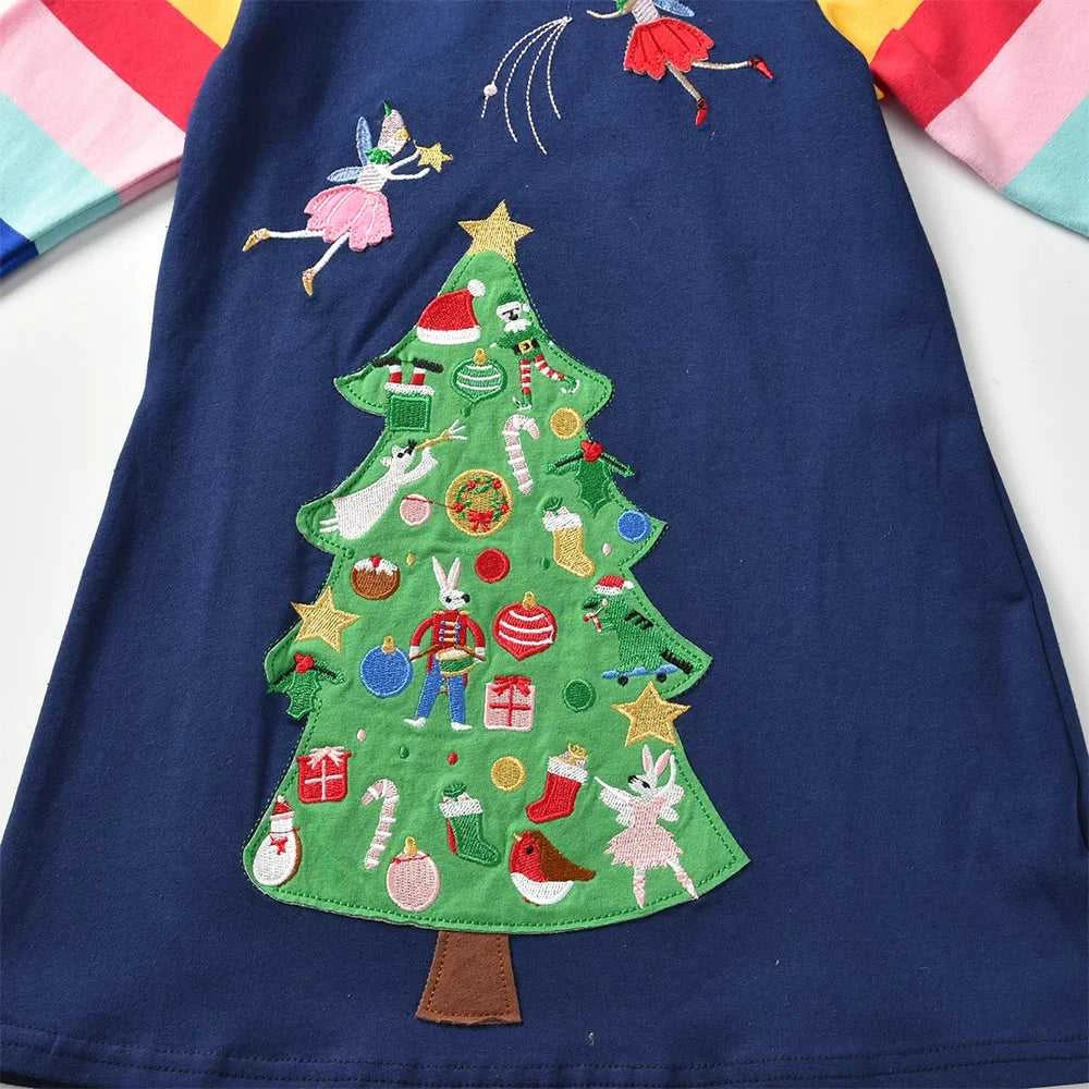 DXTON Baby Girl Dress Christmas Party Children Clothing 2024 New Year Kids Dress Stripe Snowflake Unicorn Cotton Toddler Clothes The jack market .AU The jack market .AU Mum & Kids: Essential Products for Every Family $ 28 14:771#LH2882;200000463:200004207#4T