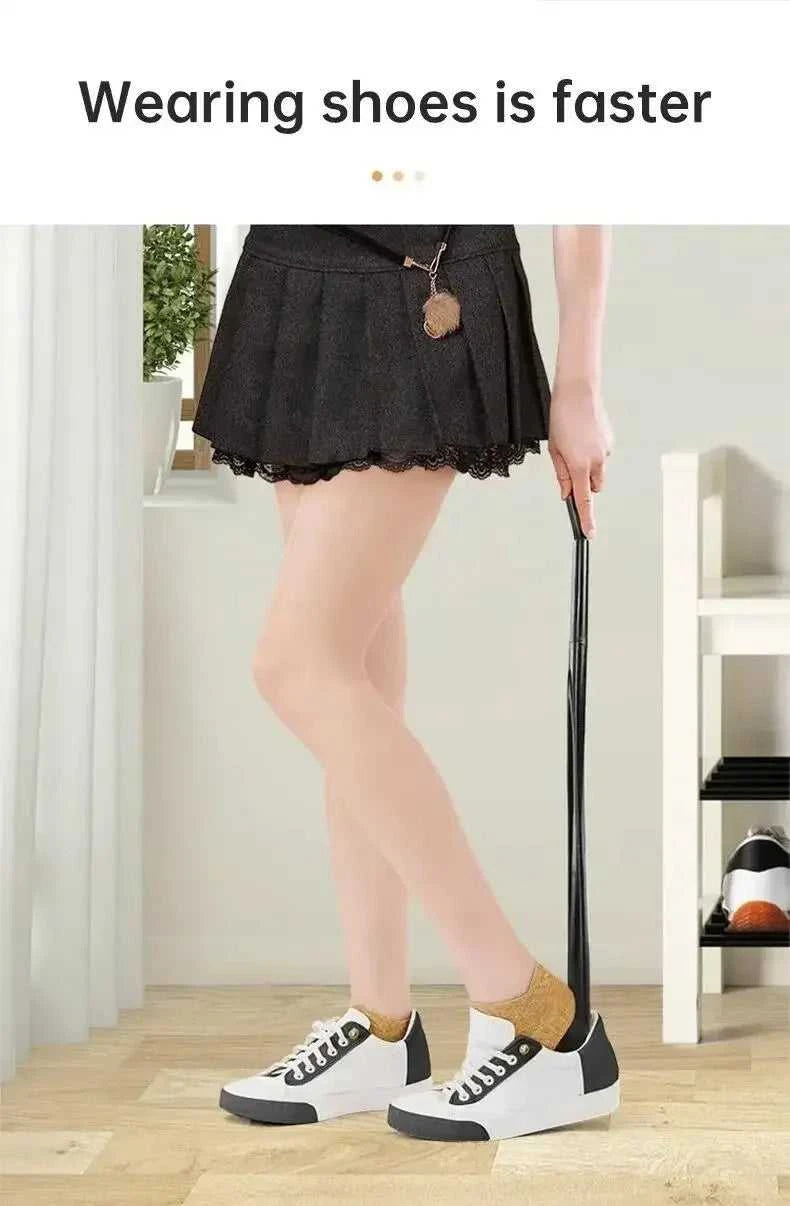 1pc Extra long flexible plastic shoe horns do not require bending durable shoe spoons for pregnant women wearing shoe assistants The jack market .AU The jack market .AU Step Up Your Style: Trendy Shoes for Every Occasion! $ 48 14:193