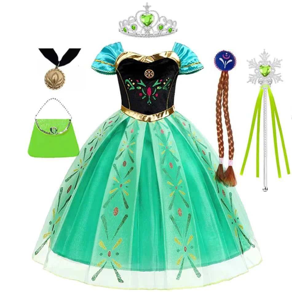 Elsa Dress for Girl Fancy Christmas Dress Girls Princess Halloween Anna Costume 4 5 6 7 8 9 10 Years The jack market .AU The jack market .AU Mum & Kids: Essential Products for Every Family $ 34 14:200003699#dress I1;200000463:200004187#2T Tag-100