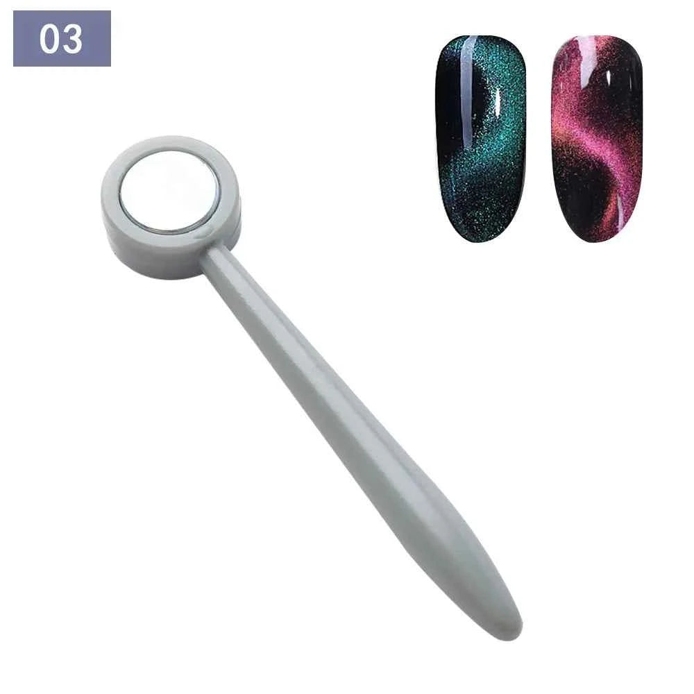 StrongCat Cat Eye Magnet Stick for UV Gel Polish - Multi-Functional Nail Art Decoration Tool