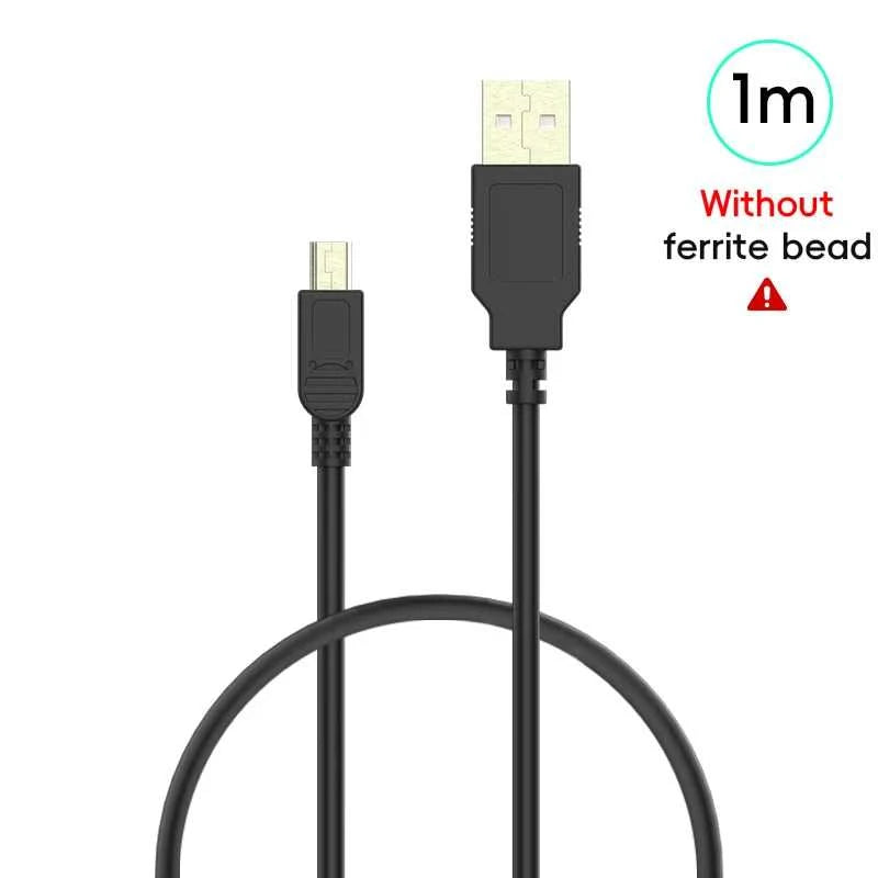 1m/2m/3m Mini-B 5Pin USB Cable Fast Charging & Data Sync Cord for PSP1000/2000/3000 NDSi PS3 Wii U Pro Controller The jack market .AU The jack market .AU Accessories Electronics $ 48 14:193#1M