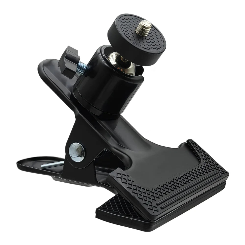 Metal Clamp With 1/4" Screw Grip Ball Head Clip Mount Camera Mobile Phone Holder Photography Accessories For Photo Studio