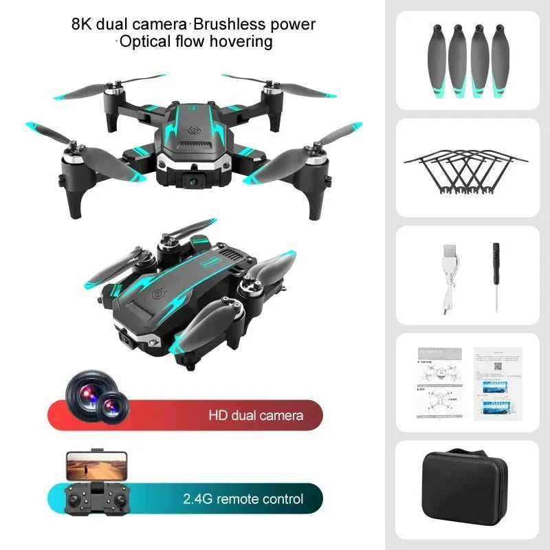 Drone G6 Pro 5G GPS Brushless Motor Professional 8K HD Aerial Photography Obstacle Avoidance UAV Four-Rotor Helicopter Toys The jack market .AU The jack market .AU Drones $ 77 14:1052#Yellow Single 8K-1B