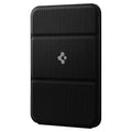 Spigen Magnetic Wallet Card Holder for MagSafe with Kickstand - Sleek Black Design