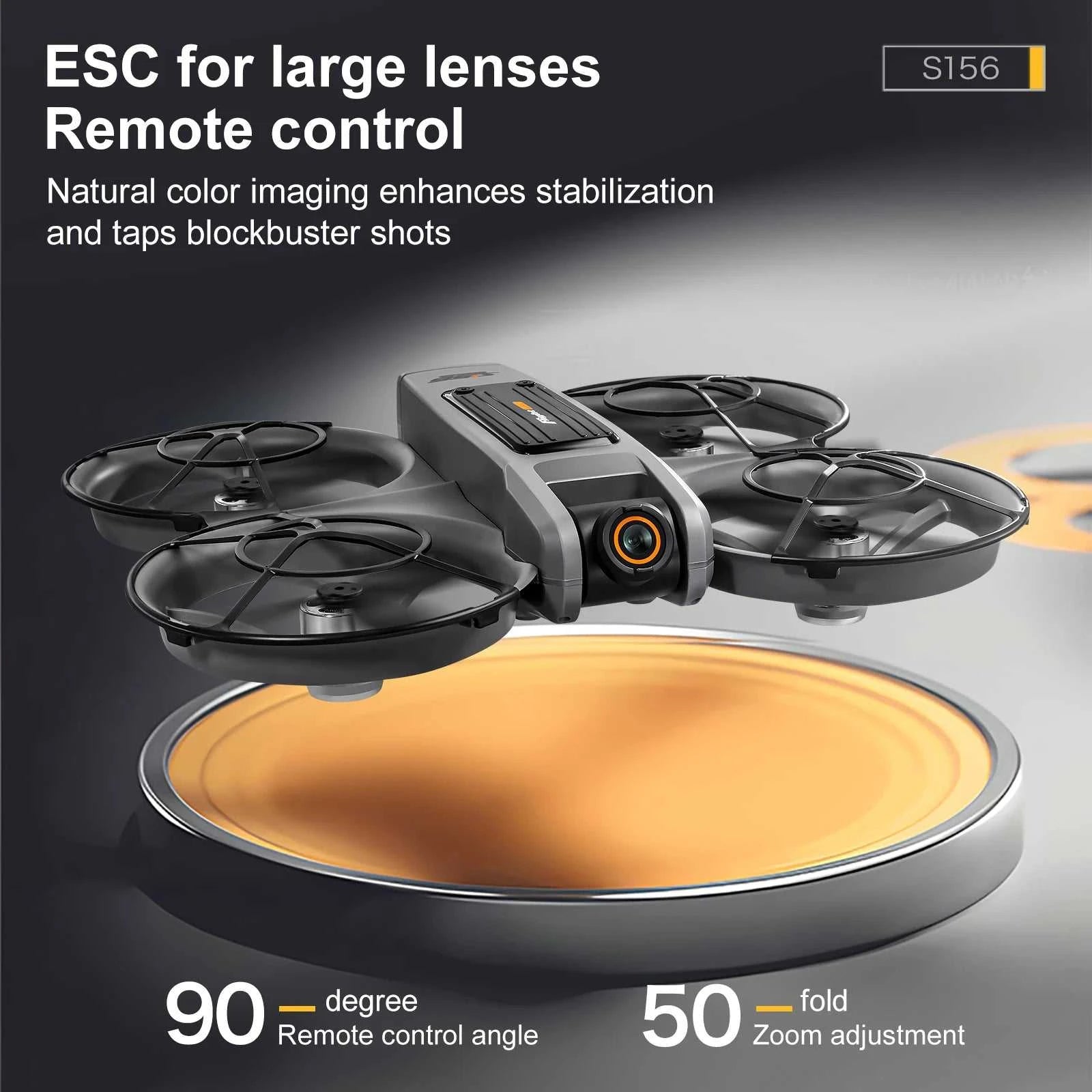 2025 New S156 Drone with Screen Brushless Optical Stream Positioning Quadcopter with Camera FPV Traverser Novice Toy Airplane The jack market .AU The jack market .AU $ 127 14:29#Black