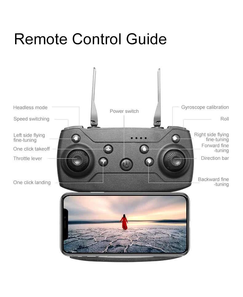 Lenovo D88 Drone 8K Aerial HD Dual Camera Photography Intelligent Obstacle Avoidance Brushless Motor 5G WIFI GPS Return Drone The jack market .AU The jack market .AU Drones $ 86 14:691#Black-8K HD-VR