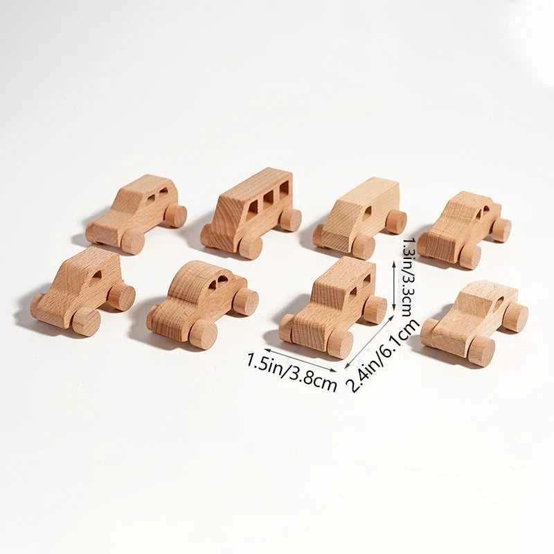 8pcs Wooden Small Cars, Grasping Training Toys, Gift for Kids The jack market .AU The jack market .AU Little Wonders $ 58 14:1202#as the picture