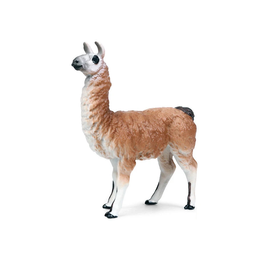 Realistic Farm World Alpaca Animal Model Figures Llama Toy Figurine Zoo Education Collection Home Decor Playset Kids Gifts