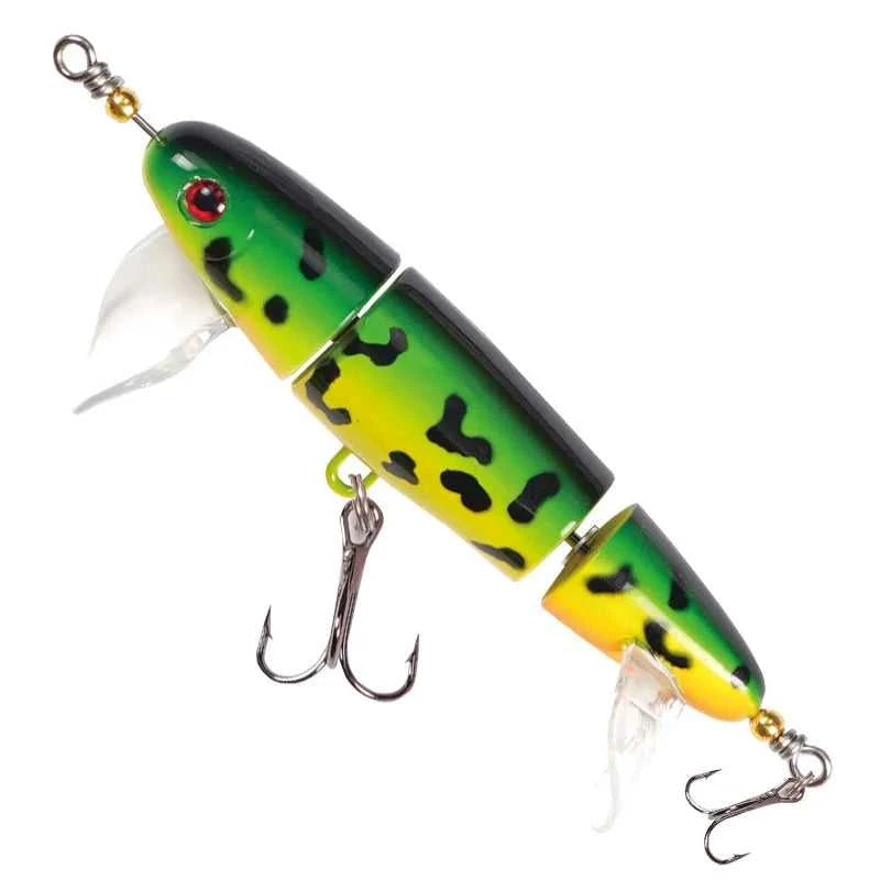 Top Water 3-Section Fishing Lures Sea Bass Crankbaits Minnow Whopper Freshwater Saltwater Floating Lure for Catfish Pike Teaser The jack market .AU The jack market .AU Fishing Gear $ 27 14:200006152#Light Green;5:8022#14g 115mm
