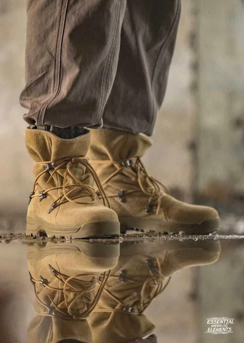 Maden Men's Vintage High-top Desert Boots Outdoor Cowboy Boots Indestructible Work Shoes Winter Safety Shoes The jack market .AU The jack market .AU Step Up Your Style: Trendy Shoes for Every Occasion! $ 119 14:771#Brown;200000124:200000898